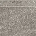 Ступени Керранова Градиент/ gradient grey Серый 29.4x120