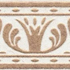 Керамическая плитка Бордюр Лаурито орнамент ad\a211\6276 7,7x25