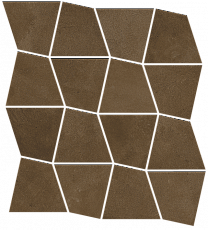 Мозаика coliseumgres Лайфстайл Терра Деко 620110000177 коричневый 20.5x22.7