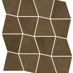 Мозаика coliseumgres Лайфстайл/ lifestyle Терра Деко 620110000177 Коричневый 20.5x22.7