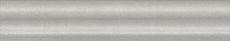 Керамическая плитка Бордюр Багет Пикарди серый 3x15