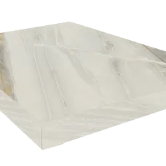 Ступени Флоренция/ firenze Белый Ступ.90 Угл.пр 33x90