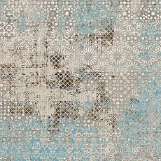 Керамогранит estima exd401 exotica design Винтаж inserto exd401/ns_r9/60x120x9r/gw голубой 60x120