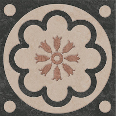 Керама Марацци Вставка Интарсио чёрный 