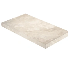 Ступени coliseumgres Ривьера/ riviera Уайт Угловая Правая 620070002857 Бежевый 33x60