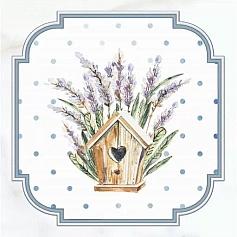 Керамическая плитка Вставка Аксима Сопрано d5 20x20