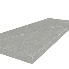 Ступени Лугано silver scalino angolare sx 33x90