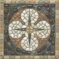 Керамическая плитка Вставка kerama marazzi hgd\a439\1146h Стемма 9.8x9.8