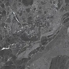 Керамогранит delacora Грейни/ greiny Дарк 60120gry99 Черный 60x120