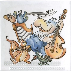 Керама Марацци Декор Kerama Marazzi VT\A482\5232 Симфония 3 глянцевый разноцветный 