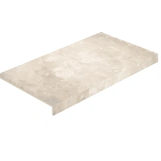 Ступени coliseumgres Ривьера Уайт фронтальная 620070002855 бежевый 33x60