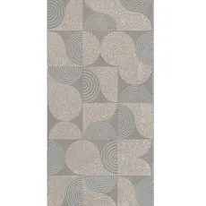 Керамическая плитка Бордюр Авенида серый светлый обрезной 14,5x30