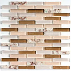 Мозаика shell glass 30x30