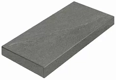 Италон КОНТЕМПОРА КАРБОН СТУП.120 УГЛ.ЛЕВ чёрный для дома для крыльца для офиса для улицы