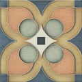 Керамическая плитка Декор kerama marazzi hgd\a558\5009 Фантазия 4 матовый 20x20