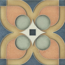 Керамическая плитка Декор kerama marazzi hgd\a558\5009 Фантазия 4 матовый 20x20