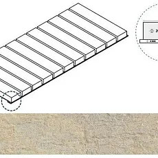 Керамогранит сэнд решётка стрим 20 25x60