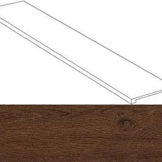Ступени Оак Резерв Дарк Браун Фронтальная 33x120