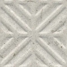 Керамическая плитка Бордюр Карму серый светлый обрезной 9,6x30