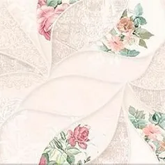 Керамическая плитка Мальвия milk floris 24,2x70