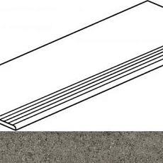 Керамогранит Ступень Италон Дискавер fume gradino 30x120 натуральный 30x120