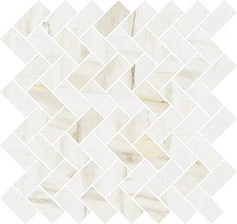 Италон Мозаика Италон  Стелларис Каррара Айвори Кросс 29,7х31,5 белый 