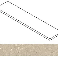 Ступени Атлас Конкорд Ринашенте Фьюжн Аггломерейт Лайт угловая правая 620070003268 бежевый 33x120