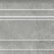 Керамическая плитка Бордюр kerama marazzi blf021r Багет Риальто дымчатый глянцевый обрезной 7.3x40