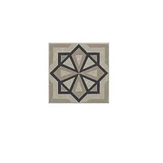 Керамическая плитка Декор kerama marazzi kmd3sta050gn Касабланка серый светлый матовый 9.8x9.8