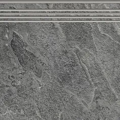 Ступени Керранова Кратер dark grey серый 30x120
