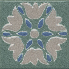 Керама Марацци Вставка Анвер 8 зеленый зеленый 