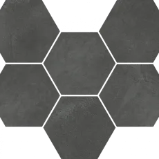Мозаика Континуум Петрол мозаика Гексагон 25x29