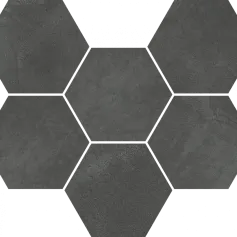 Мозаика Континуум Петрол мозаика Гексагон 25x29