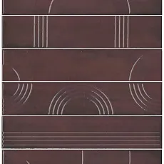 Керамическая плитка Панно kerama marazzi kmp3sta006rn6x Панно Мажорель бордовый глянцевый из 6 частей 28.5x36