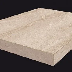 Ступени Венеция Белый Ступ.45 Угл.лев 33x45