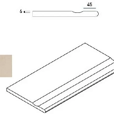 Керамогранит МАГНЕЗИО БОРТИК 30x60 С ВЫЕМКОЙ ЗАКРУГ 620090000396 30x60