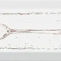 Керамическая плитка Декор fork карамель nt\c26\9001 8,5x28,5