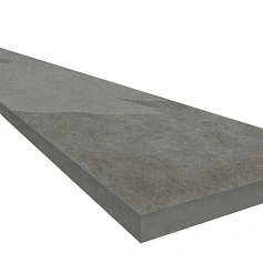 Ступени coliseumgres Ардезия/ ardesia Грэй Угловая Правая 620070002379 Серый 33x120