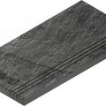 Бортик Италон Материя/ materia x2 Титанио Грип 620090001210 Черный 30x120