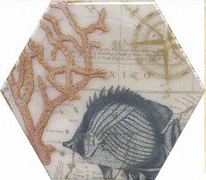 Керамическая плитка Декор Эль Салер hgd\a337\24020 20x23,1