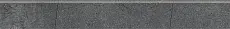 Плинтус Керранова fabrika dark grey серый 7.6x60
