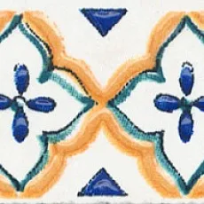 Керамическая плитка Бордюр kerama marazzi stg\a495\1146h Капри майолика 3x9.8