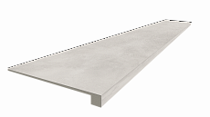 Ступени coliseumgres Сан-Сиро Уайт фронтальная 620070002515 белый 33x120