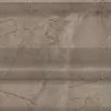 Керамическая плитка Бордюр kerama marazzi blc033r Багет Серенада бежевый темный глянцевый обрезной 5x30