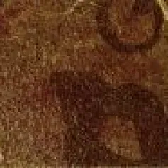 Керамогранит Сицилия Коричневый Бордюр Листья 7,2x45