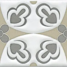 Керамическая плитка Декор Клемансо орнамент stg\a620\16000 7,4x15