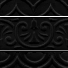 Керамическая плитка Авеллино чёрный структура mix 7,4x15