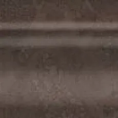 Керамическая плитка Бордюр Багет Версаль коричневый обрезной 5x30