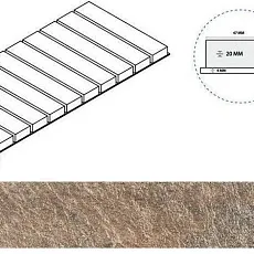 Керамогранит эмеральд решётка стрим 20 пр 25x60