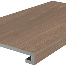 Ступени Альберони коричневый матовый 33x60